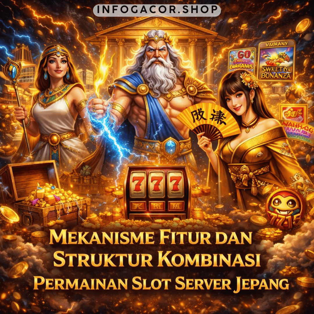 fitur dan struktur permainan slot server Jepang